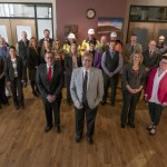 Borough Manager and Deputy Manager with Department Directors and Managers, Attorney, Clerks, and some key staff